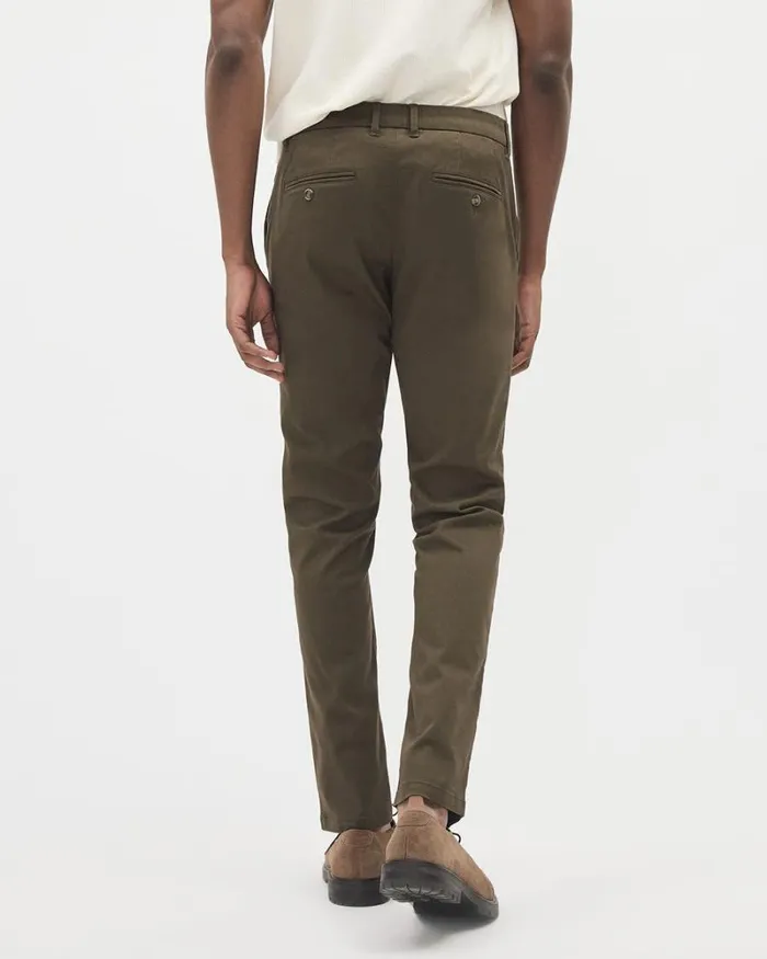 RWandCO Pants SlimFit SuperStretch Chino Pant Dark Khaki 8211 Men RWandCO Pants SlimFit SuperStretch Chino Pant Dark Khaki 8211 Men