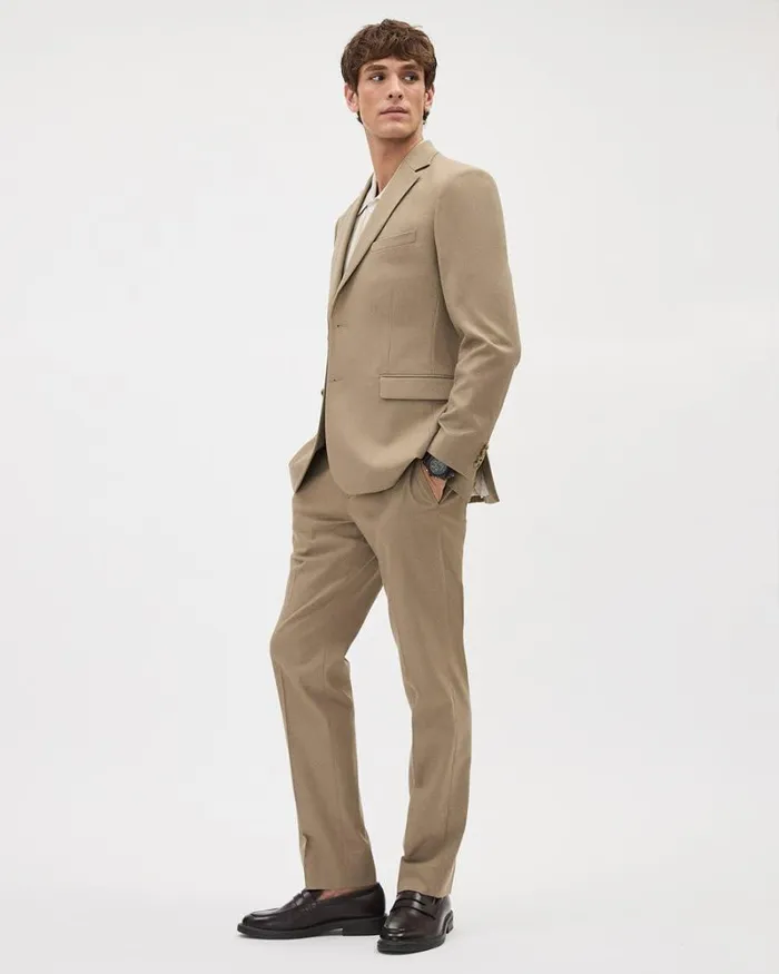 RWandCO Suit Pants Brushed Twill TailoredFit Pant Chinchilla 8211 Men RWandCO Suit Pants Brushed Twill TailoredFit Pant Chinchilla 8211 Men