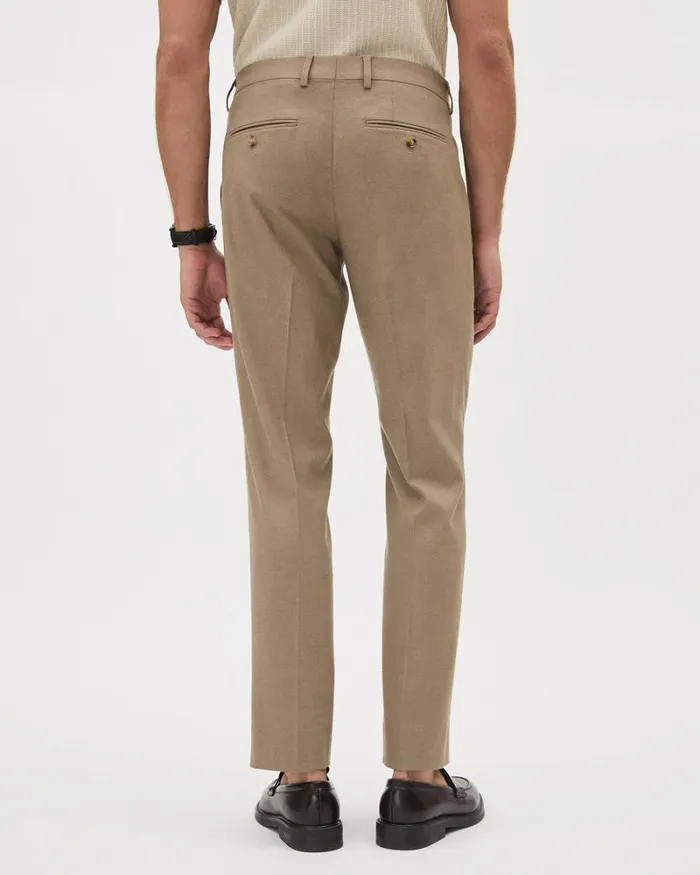RWandCO Suit Pants Brushed Twill TailoredFit Pant Chinchilla 8211 Men RWandCO Suit Pants Brushed Twill TailoredFit Pant Chinchilla 8211 Men