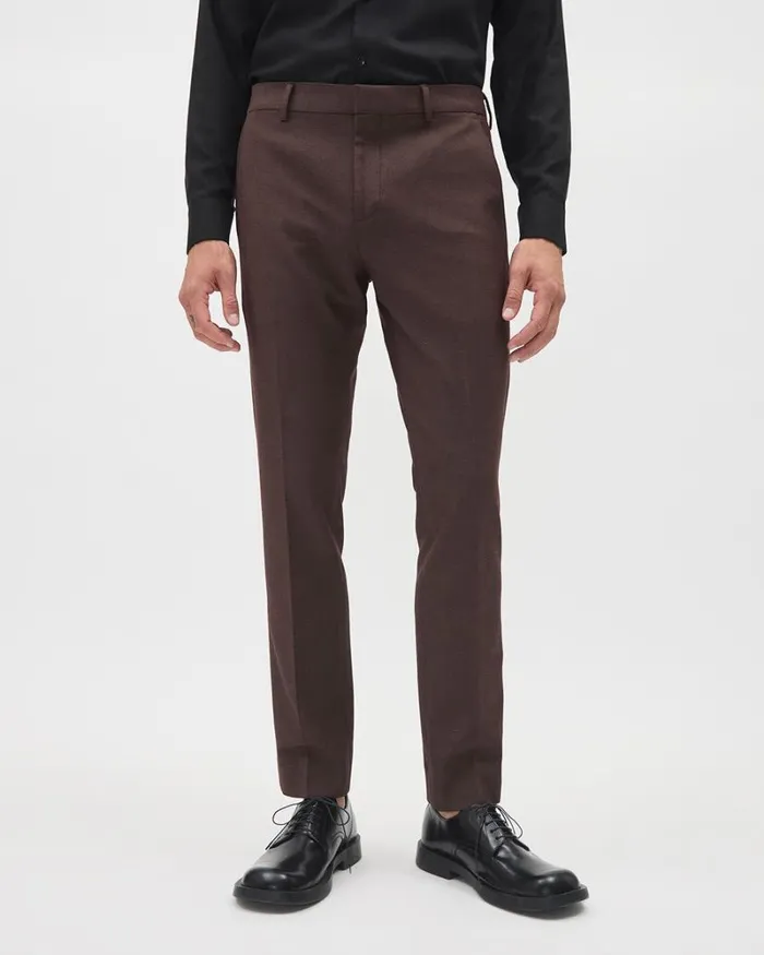 RWandCO Suit Pants SlimFit KnitLike Suit Pant Dark Sumac 8211 Men