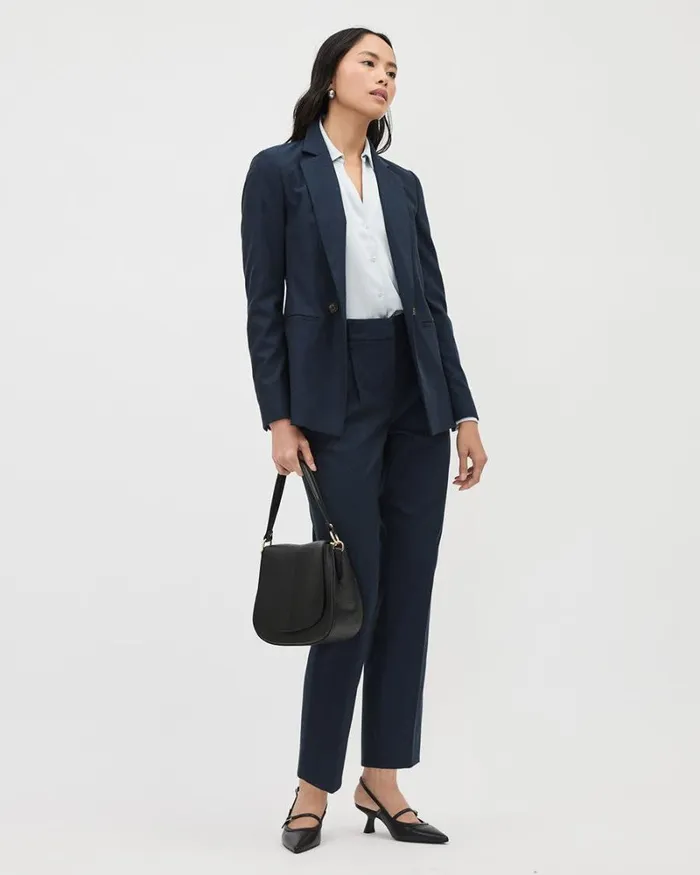RWandCO Tapered Leg Indigo TaperedLeg MidRise Flannel Pant Dark Blue Grey 8211 Women RWandCO Tapered Leg Indigo TaperedLeg MidRise Flannel Pant Dark Blue Grey 8211 Women