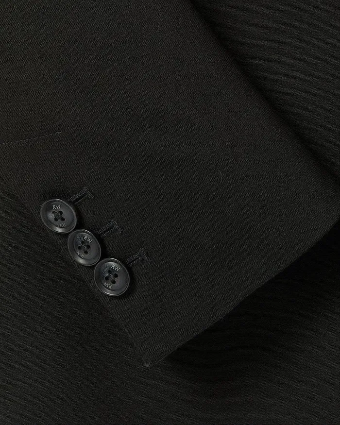 RWandCO The Limitless Suit Limitless Black TwoButton Short Fitted Blazer Black 8211 Women RWandCO The Limitless Suit Limitless Black TwoButton Short Fitted Blazer Black 8211 Women