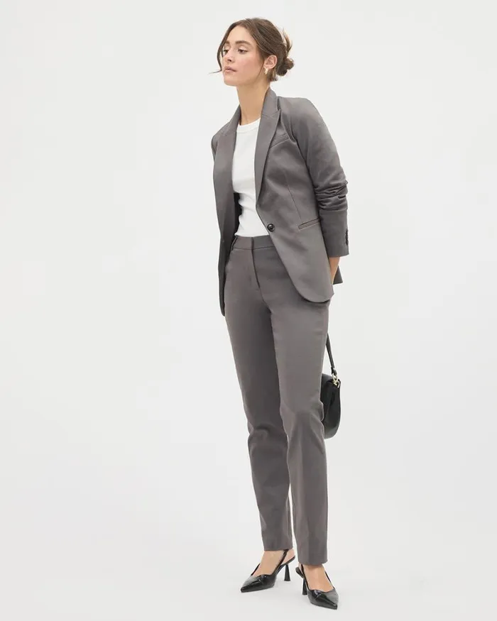 RWandCO The Limitless Suit Limitless MidRise Long SlimLeg Signature Pant Thunderstorm 8211 Women RWandCO The Limitless Suit Limitless MidRise Long SlimLeg Signature Pant Thunderstorm 8211 Women