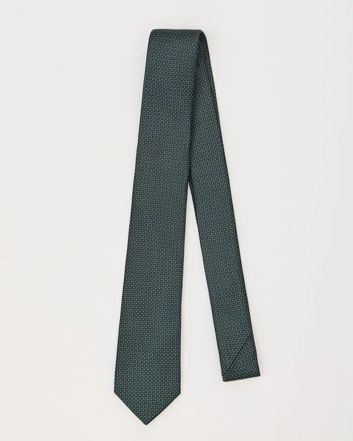 RWandCO Ties and Bow Ties Green Skinny Tie With Micro Pattern Garden Topiary 8211 Men RWandCO Ties and Bow Ties Green Skinny Tie With Micro Pattern Garden Topiary 8211 Men