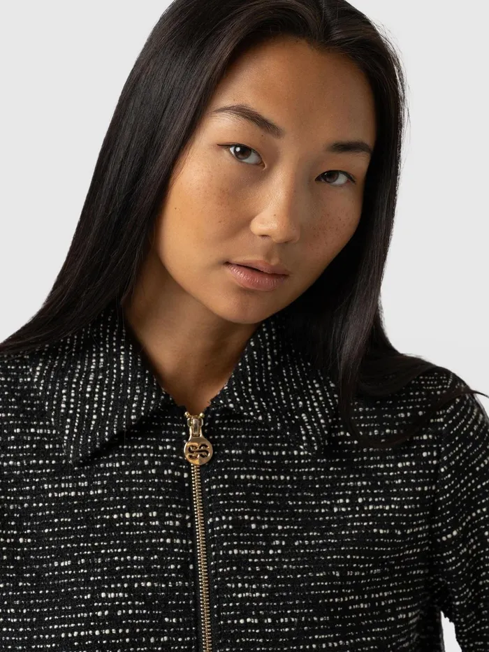 Saint And Sofia Blazers Women Melrose Jacket 8211 Black Black