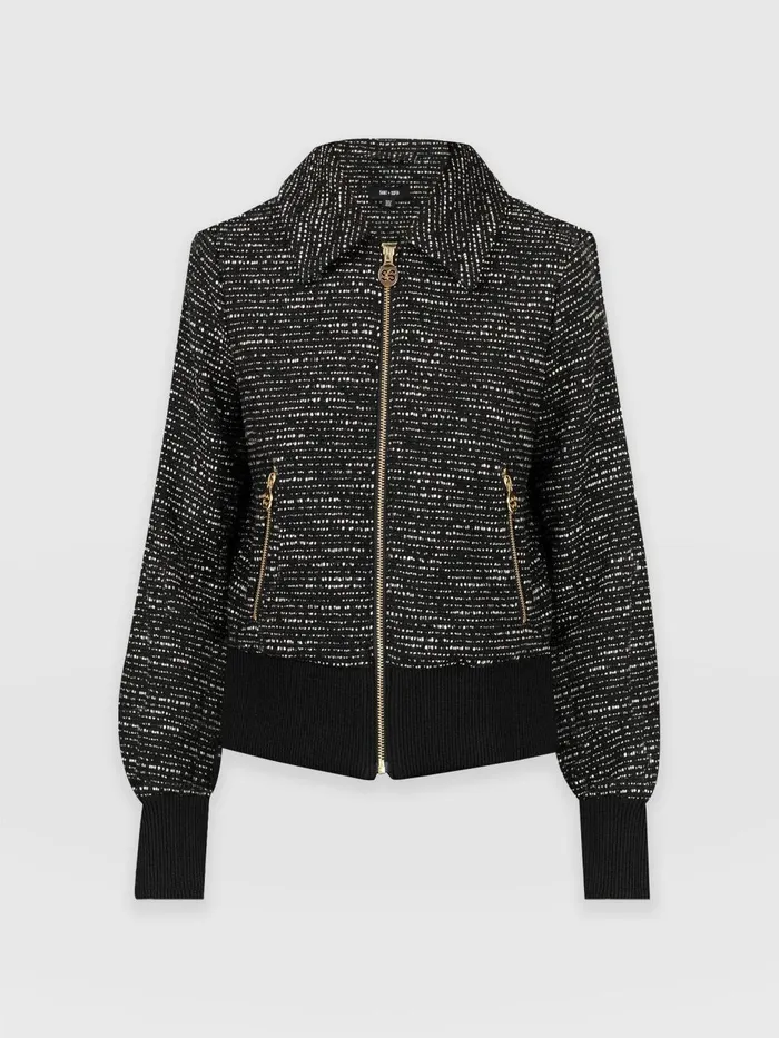 Saint And Sofia Blazers Women Melrose Jacket 8211 Black Black