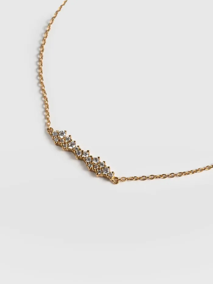 Saint And Sofia Bracelets Women Constellation Cluster Bar Bracelet 8211 Gold Gold