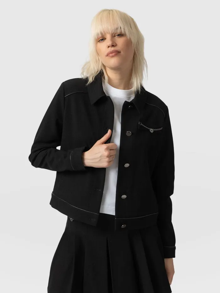 Saint And Sofia Coats and Jackets Women Petra Jacket 8211 Black Black