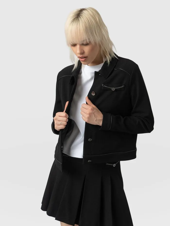 Saint And Sofia Coats and Jackets Women Petra Jacket 8211 Black Black