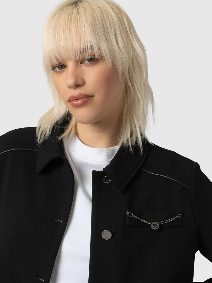 Saint And Sofia Coats and Jackets Women Petra Jacket 8211 Black Black