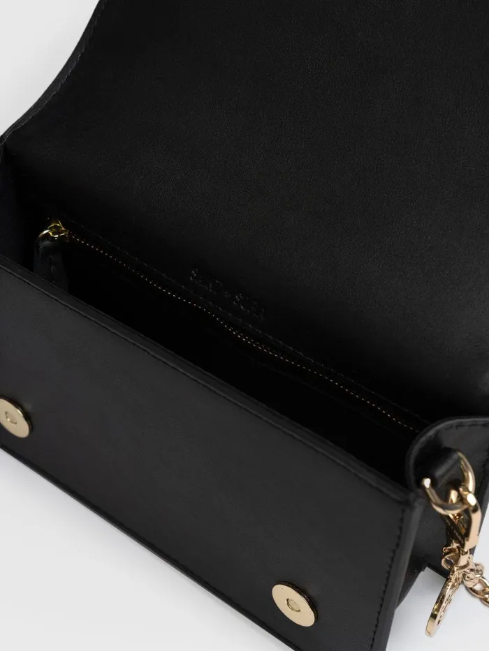 Saint And Sofia Cross Body Bags Women Primrose Wallet On Chain 8211 BeigeBlack Raffia Beigeblack Raffia