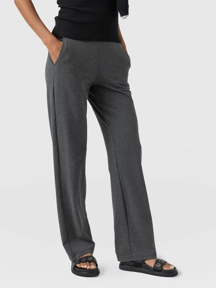 Saint And Sofia Pants Women Apartment Pant 8211 Charcoal Charcoal