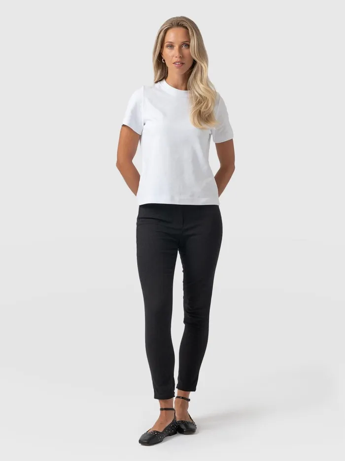 Saint And Sofia Pants Women Maeva Skinny Pant 8211 Black Black