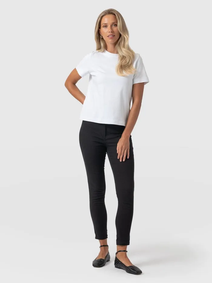 Saint And Sofia Pants Women Maeva Skinny Pant 8211 Black Black