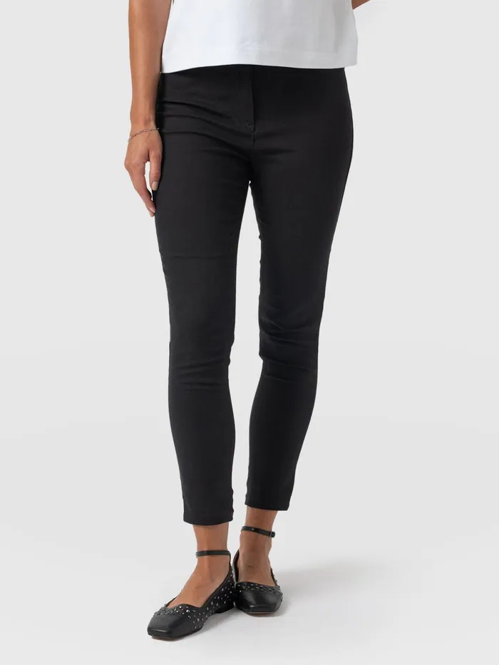Saint And Sofia Pants Women Maeva Skinny Pant 8211 Black Black
