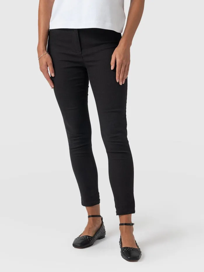 Saint And Sofia Pants Women Maeva Skinny Pant 8211 Black Black