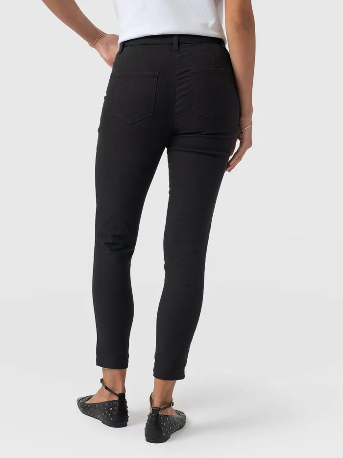 Saint And Sofia Pants Women Maeva Skinny Pant 8211 Black Black