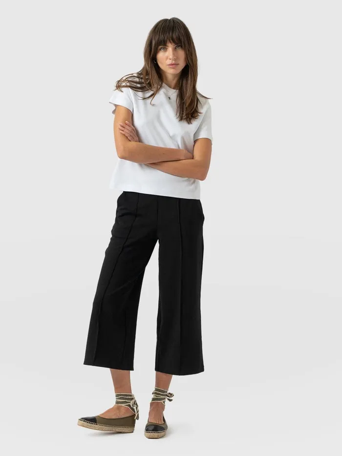 Saint And Sofia Shorts Women Keller Culotte 8211 Black Black