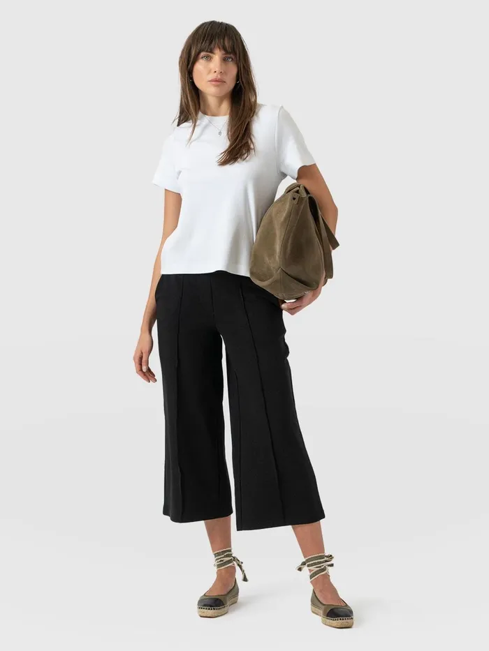Saint And Sofia Shorts Women Keller Culotte 8211 Black Black