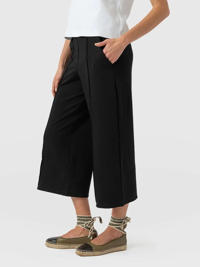Saint And Sofia Shorts Women Keller Culotte 8211 Black Black