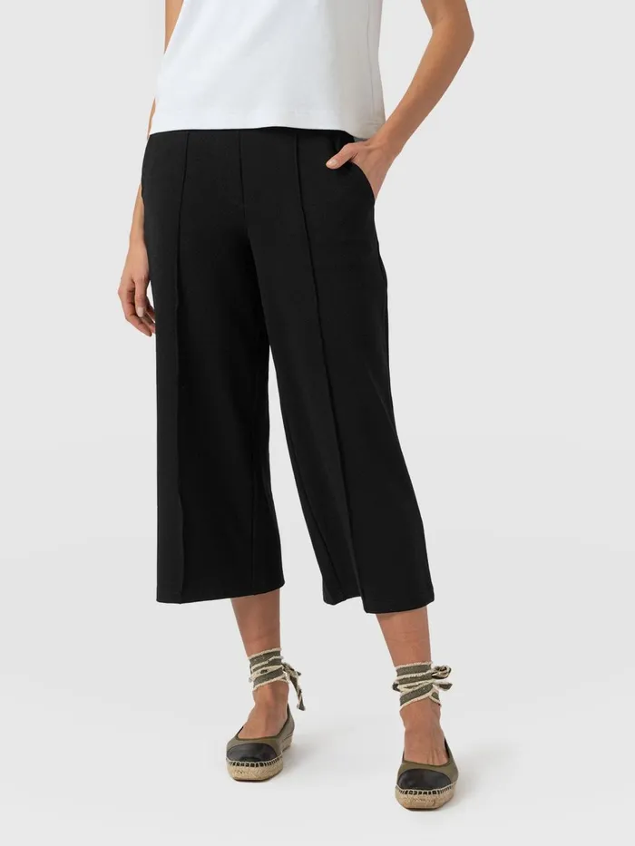 Saint And Sofia Shorts Women Keller Culotte 8211 Black Black