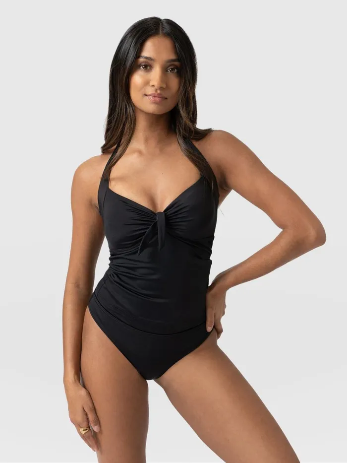 Saint And Sofia Swimwear Women Sol Tankini Bottom 8211 Black Black