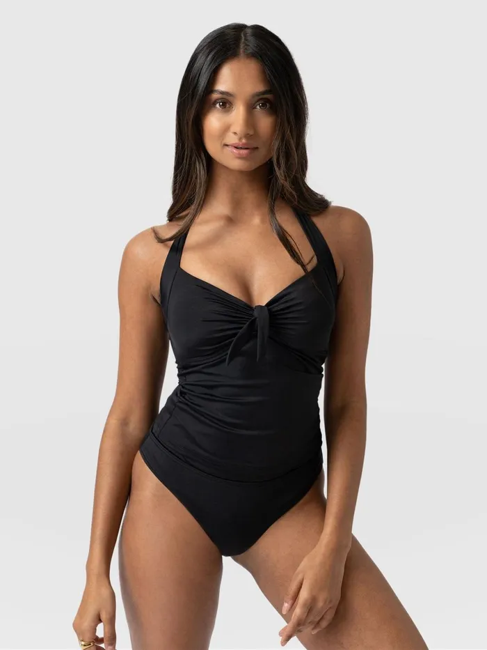 Saint And Sofia Swimwear Women Sol Tankini Bottom 8211 Black Black