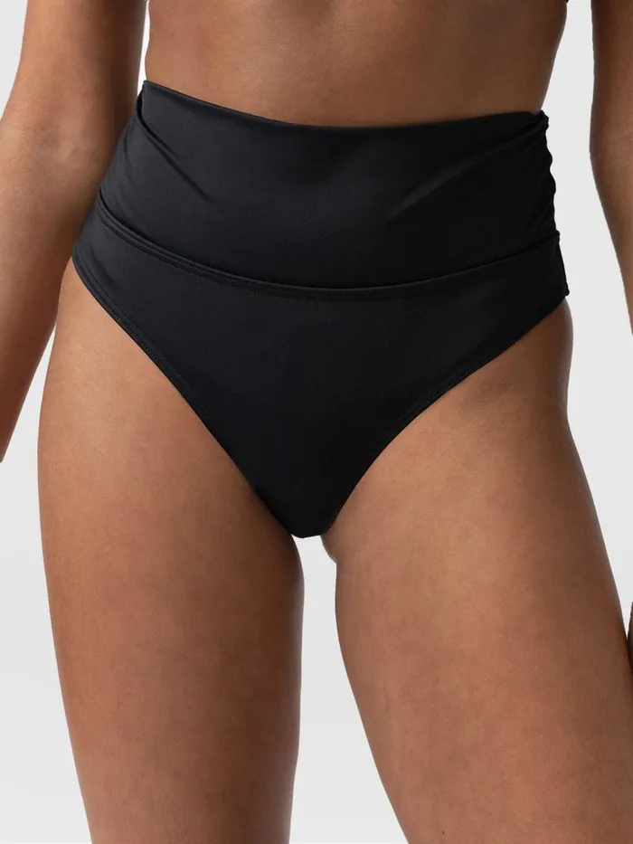 Saint And Sofia Swimwear Women Sol Tankini Bottom 8211 Black Black