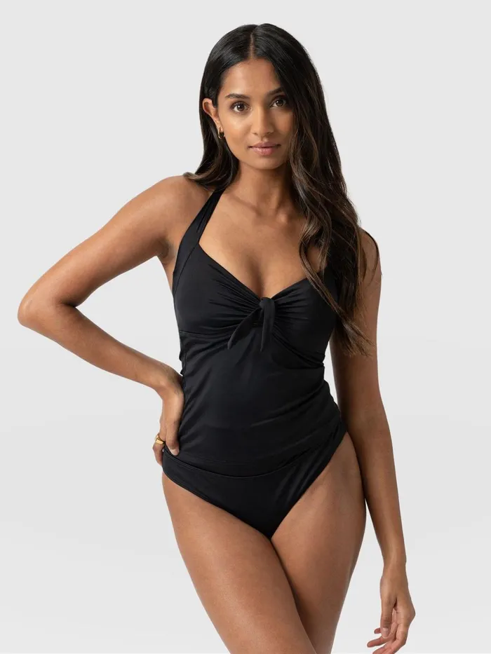 Saint And Sofia Swimwear Women Sol Tankini Bottom 8211 Black Black