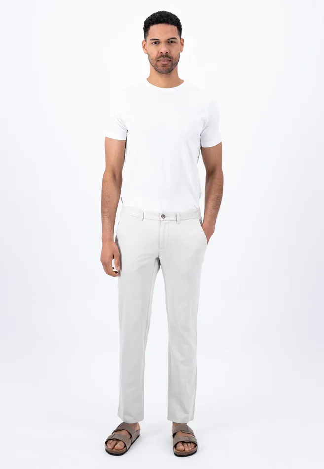 Sale Men FYNCHHATTON Light Chino Pants Made Of Linen Cotton Mix Dark Navystone Sale Men FYNCHHATTON Light Chino Pants Made Of Linen Cotton Mix Dark Navystone