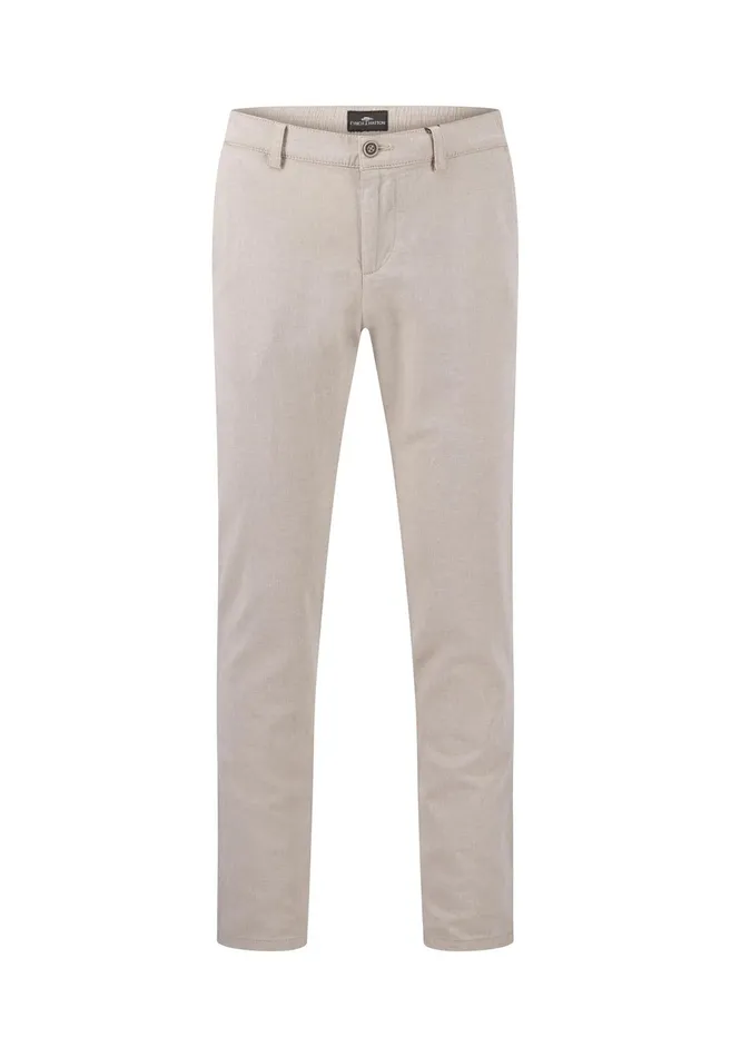 Sale Men FYNCHHATTON Light Chino Pants Made Of Linen Cotton Mix Dark Navystone Sale Men FYNCHHATTON Light Chino Pants Made Of Linen Cotton Mix Dark Navystone