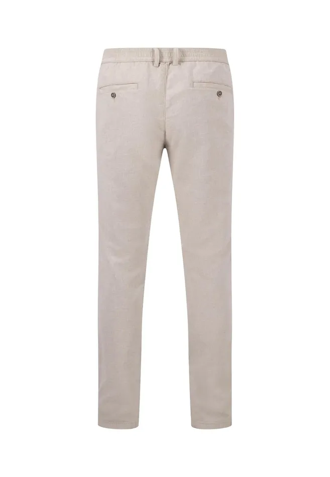 Sale Men FYNCHHATTON Light Chino Pants Made Of Linen Cotton Mix Dark Navystone Sale Men FYNCHHATTON Light Chino Pants Made Of Linen Cotton Mix Dark Navystone