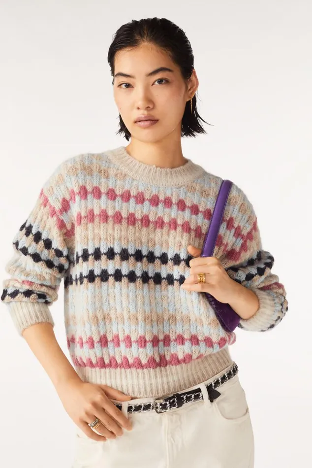 SattiLongSleeve Sweater Clothing Baandsh Sweaters and Cardigans