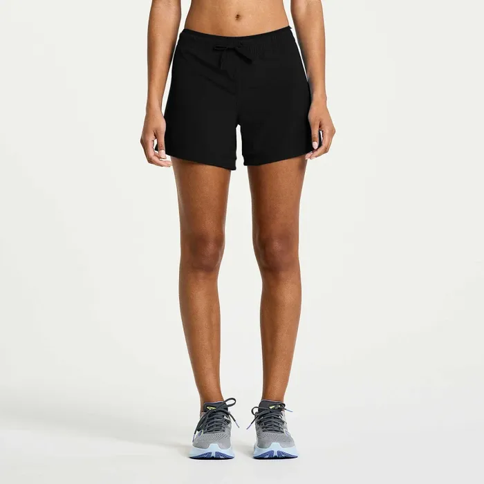 Saucony Bottoms Women Women8217s Outpace 58243 Short Black