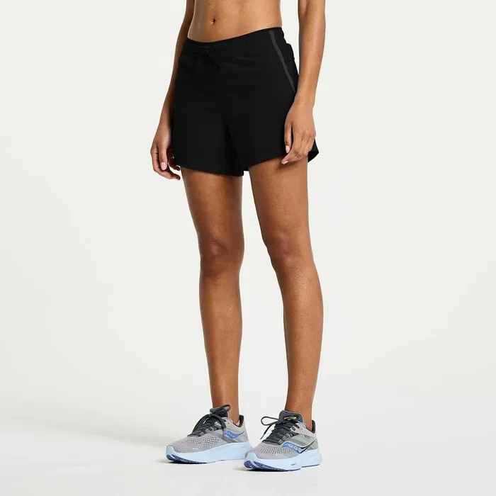 Saucony Bottoms Women Women8217s Outpace 58243 Short Black Saucony Bottoms Women Women8217s Outpace 58243 Short Black