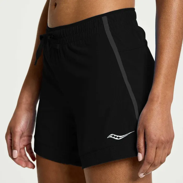 Saucony Bottoms Women Women8217s Outpace 58243 Short Black Saucony Bottoms Women Women8217s Outpace 58243 Short Black