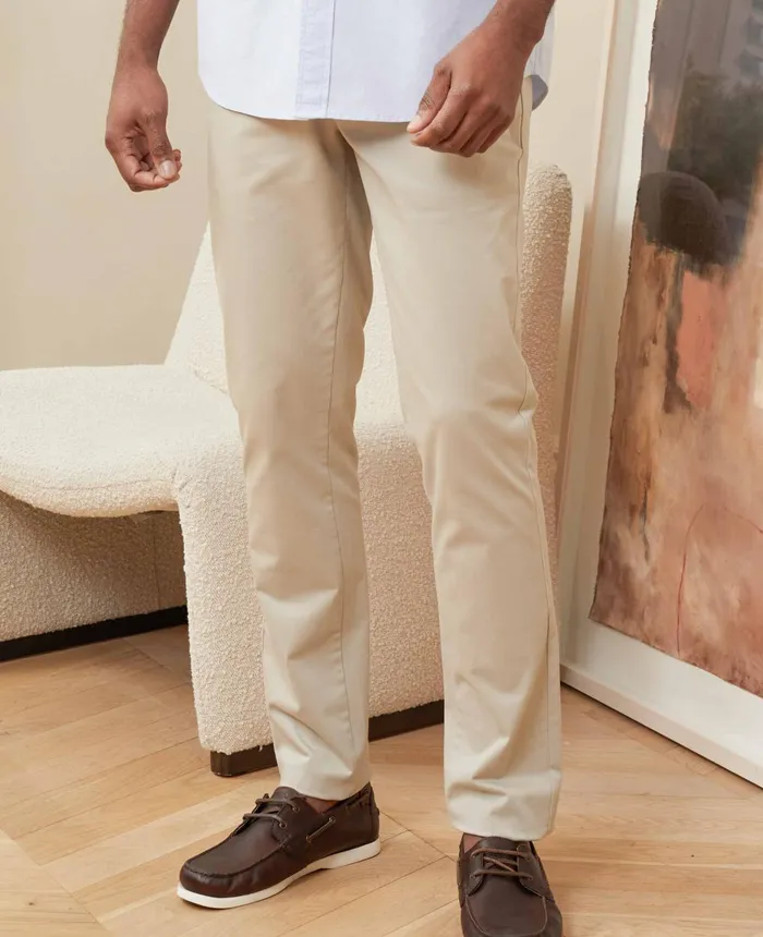 Savile Row Company Beige Stretch Cotton Classic Fit Pleated Chinos Beige Men Chinos And Shorts Savile Row Company Beige Stretch Cotton Classic Fit Pleated Chinos Beige Men Chinos And Shorts