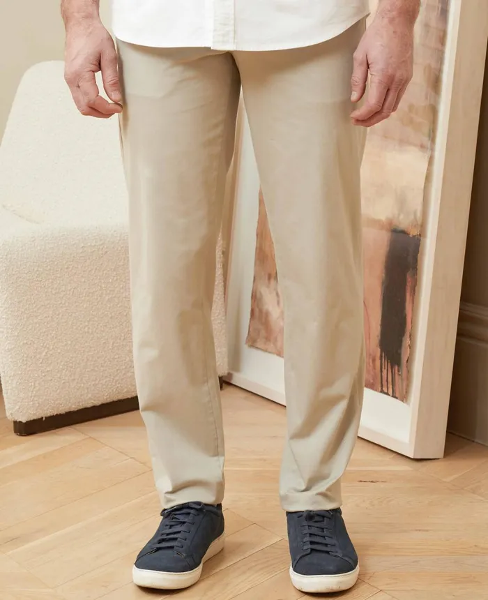 Savile Row Company Beige Stretch Cotton Classic Fit Pleated Chinos Beige Men Chinos And Shorts Savile Row Company Beige Stretch Cotton Classic Fit Pleated Chinos Beige Men Chinos And Shorts