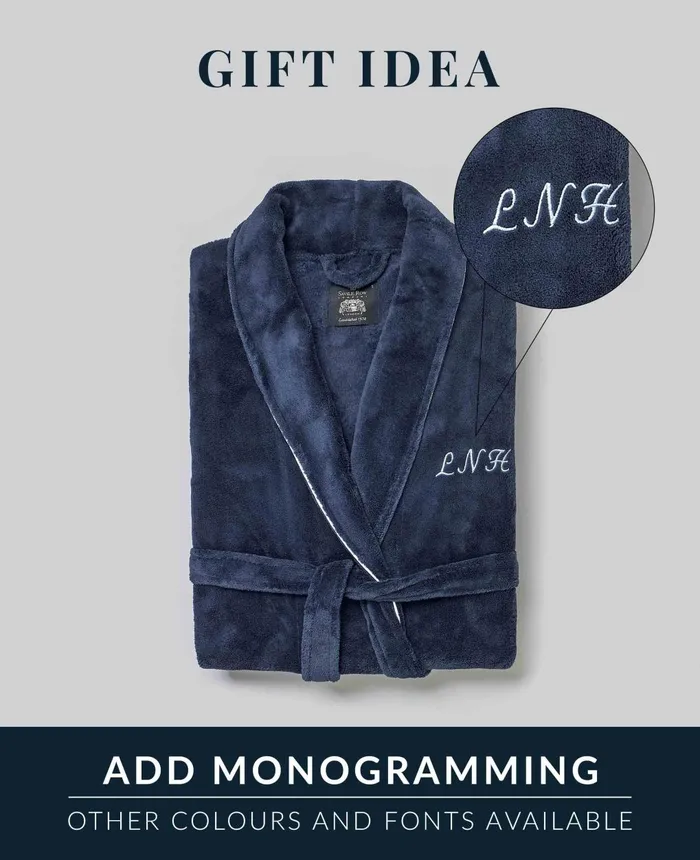 Savile Row Company Grey Fleece Rope Edge Dressing Gown Grey Fleece Men Dressing Gowns and Robes Savile Row Company Grey Fleece Rope Edge Dressing Gown Grey Fleece Men Dressing Gowns and Robes