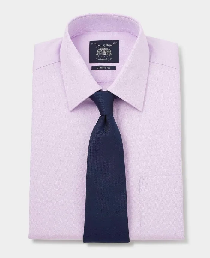 Savile Row Company Lilac Cotton Herringbone Classic Fit Formal Shirt 8211 Double Cuff Lilac Men Formal Shirts Savile Row Company Lilac Cotton Herringbone Classic Fit Formal Shirt 8211 Double Cuff Lilac Men Formal Shirts