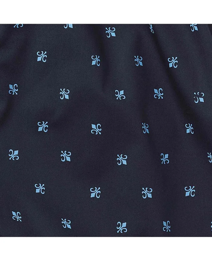 Savile Row Company Navy FleurdeLys Cotton Boxer Shorts Navy Fleur De Lys Men Underwear Savile Row Company Navy FleurdeLys Cotton Boxer Shorts Navy Fleur De Lys Men Underwear