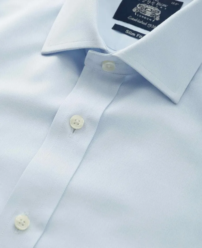 Savile Row Company Sky Blue Textured Slim Fit Formal Shirt 8211 Double Cuff Men Formal Shirts Savile Row Company Sky Blue Textured Slim Fit Formal Shirt 8211 Double Cuff Men Formal Shirts