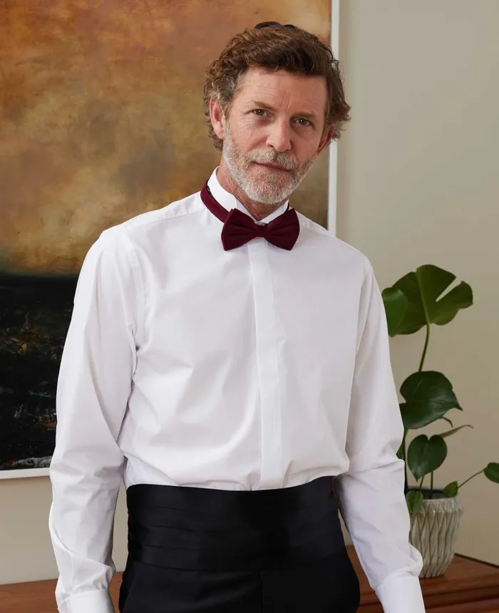 Savile Row Company White Classic Fit Wing Collar Formal Shirt 8211 Double Cuff Men Formal Shirts Savile Row Company White Classic Fit Wing Collar Formal Shirt 8211 Double Cuff Men Formal Shirts