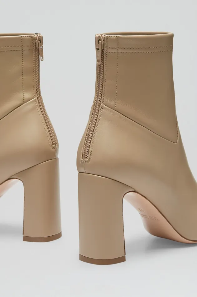 Scanlan Theodore STRETCH ANKLE BOOT 85 NUDE Women Shoes Scanlan Theodore STRETCH ANKLE BOOT 85 NUDE Women Shoes
