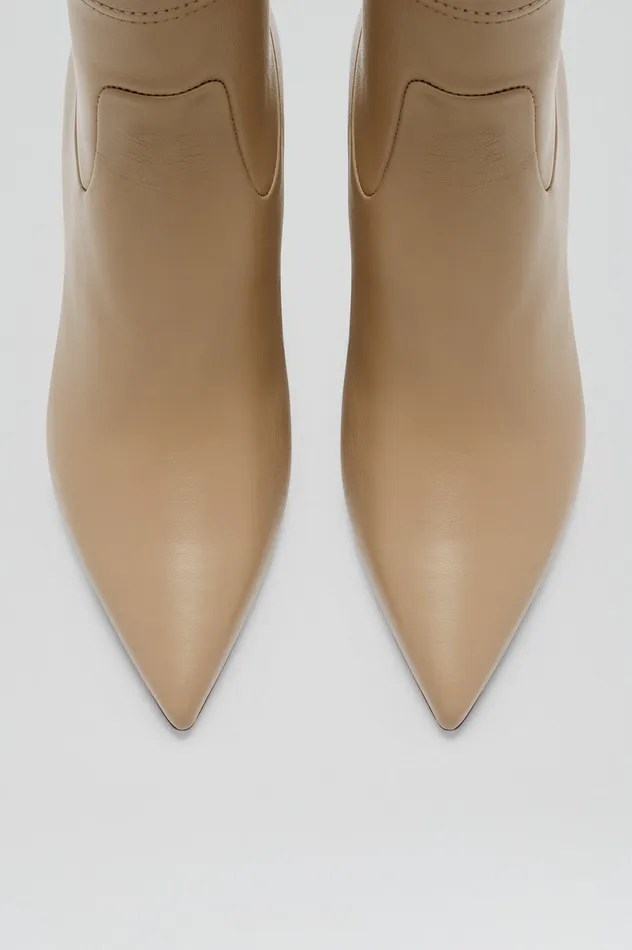 Scanlan Theodore STRETCH ANKLE BOOT 85 NUDE Women Shoes Scanlan Theodore STRETCH ANKLE BOOT 85 NUDE Women Shoes