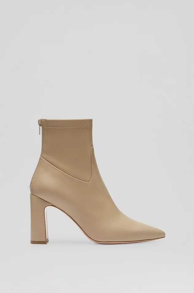 Scanlan Theodore STRETCH ANKLE BOOT 85 NUDE Women Shoes Scanlan Theodore STRETCH ANKLE BOOT 85 NUDE Women Shoes