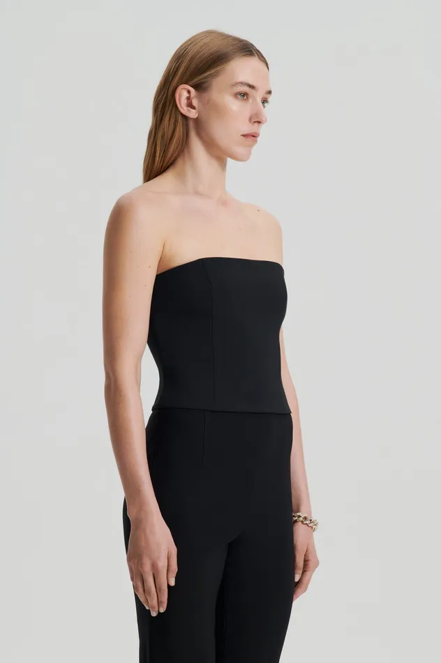 Scanlan Theodore Tops Women CADY BUSTIER BLACK Scanlan Theodore Tops Women CADY BUSTIER BLACK