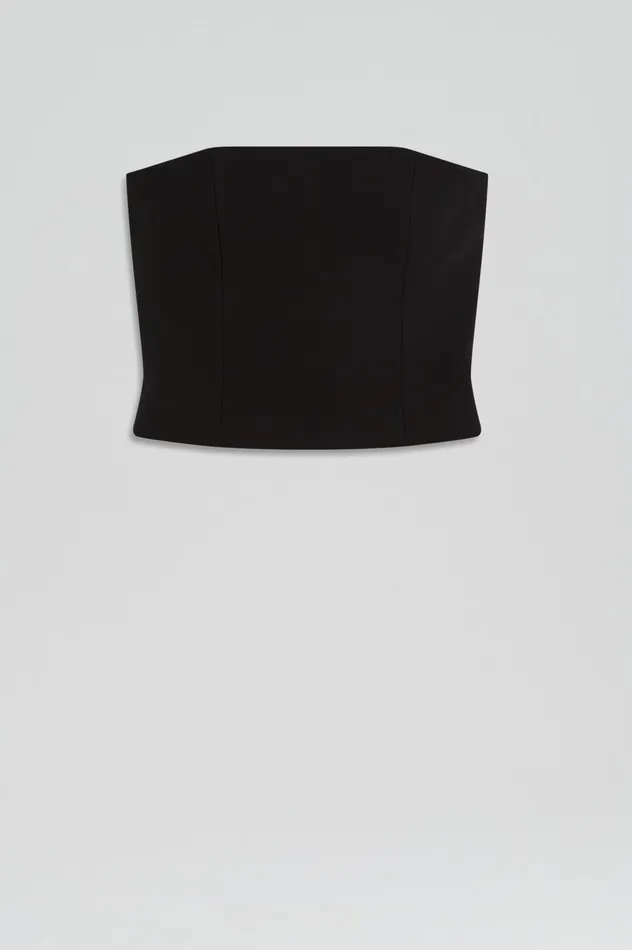 Scanlan Theodore Tops Women CADY BUSTIER BLACK Scanlan Theodore Tops Women CADY BUSTIER BLACK