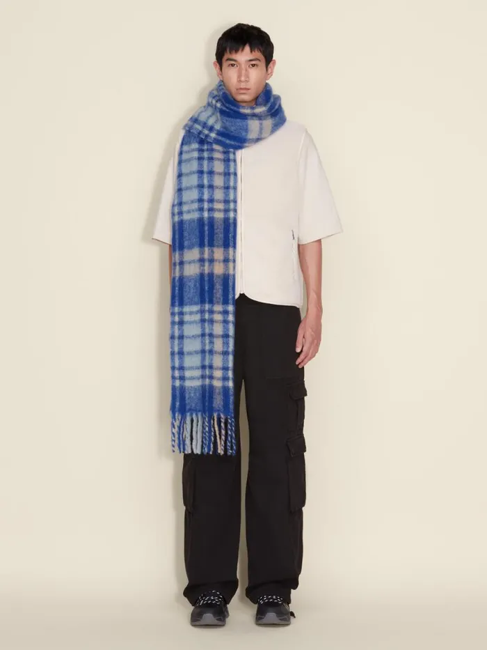 Scarves WomenMen Holzweiler Fresia Blue Check