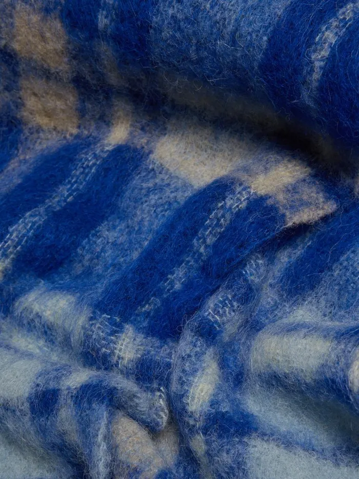 Scarves WomenMen Holzweiler Fresia Blue Check